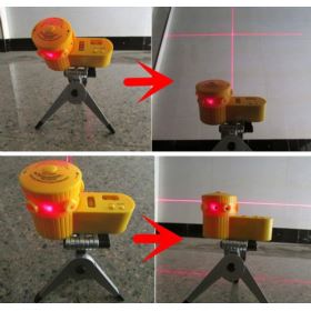 LASEROWA POZIOMICA Z TRIPODEM 8 FUNKCJI 5 METR&Oacute;W ZASIĘGU