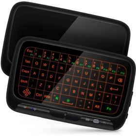BEZPRZEWODOWA KLAWIATURA Z FUNKCJĄ TOUCHPADA H18 PLUS 2w1