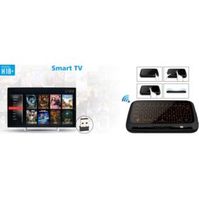 BEZPRZEWODOWA KLAWIATURA Z FUNKCJĄ TOUCHPADA H18 PLUS 2w1