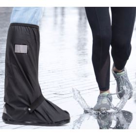OCHRANIACZE PRZECIWDESZCZOWE NA BUTY XL 43-45 32 CM CZARNE