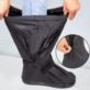 OCHRANIACZE PRZECIWDESZCZOWE NA BUTY XL 43-45 32 CM CZARNE