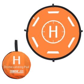 LĄDOWISKO DLA DRONA MATA 80CM POMARAŃCZOWO-CZARNA Z ETUI