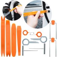 ŚCIĄGACZE DO TAPICERKI 12 ELEMENTÓW ABS METAL