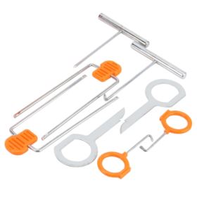 ŚCIĄGACZE DO TAPICERKI 12 ELEMENT&Oacute;W ABS METAL