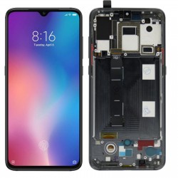 WYŚWIETLACZ Z DIGITIZEREM XIAOMI MI9 Z RAMKĄ CZARNY FULL SET