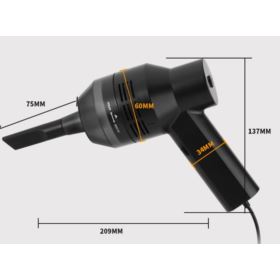 MINI ODKURZACZ DO KLAWIATURY KOMPUTERA USB Z 2 KOŃC&Oacute;WKAMI I FILTREM