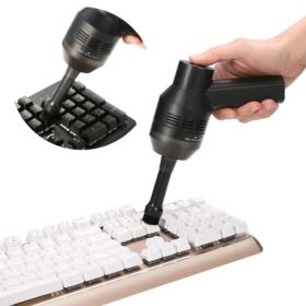 MINI ODKURZACZ DO KLAWIATURY KOMPUTERA USB Z 2 KOŃC&Oacute;WKAMI I FILTREM
