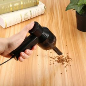 MINI ODKURZACZ DO KLAWIATURY KOMPUTERA USB Z 2 KOŃC&Oacute;WKAMI I FILTREM