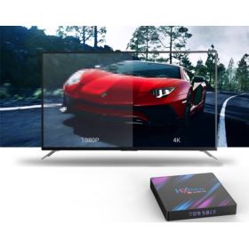 SMART TV BOX H96 MAX 4GB/64GB ANDROID Z PILOTEM