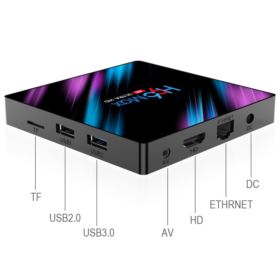 SMART TV BOX H96 MAX 4GB/64GB ANDROID Z PILOTEM