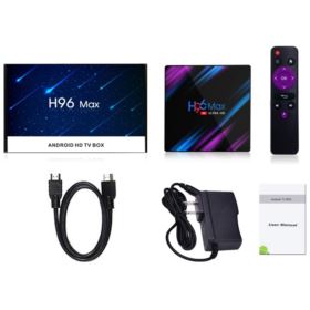 SMART TV BOX H96 MAX 4GB/64GB ANDROID Z PILOTEM