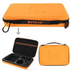 AKCESORIA DO KAMER SPORTOWYCH 53W1 Z POMARAŃCZOWĄ WALIZKĄ