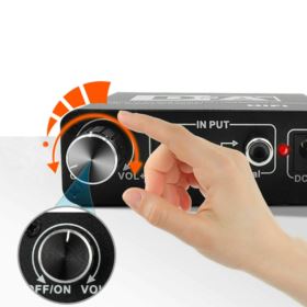 KONWERTER DWUKIERUNKOWY SPDIF I COAXIAL Z ZASILACZEM