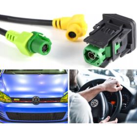 KABEL USB DO SAMOCHOD&Oacute;W VOLKSWAGEN RCD510 RCD310 RNS315 RCD300 RCD030