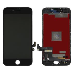 WYŚWIETLACZ Z DIGITIZEREM IPHONE 8 A1905 A1863 A1906 Z RAMKĄ I MESH CZARNY
