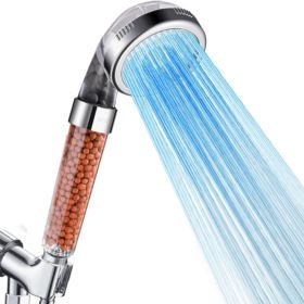 SŁUCHAWKA PRYSZNICOWA LED ŚWIECĄCA FILTRUJĄCA