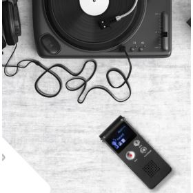 DYKTAFON SK-012 CYFROWY MP3 8GB SREBRNY