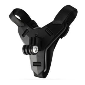 MOCOWANIE KAMERY DO KASKU ANTYPOŚLIZGOWE CZARNE