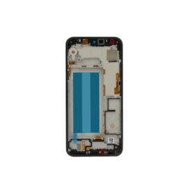 WYŚWIETLACZ Z DIGITIZEREM LG Q60 LMX525EAW K50 LM-X520HM Z RAMKĄ CZARNY FULL SET