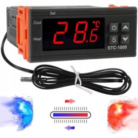 REGULATOR TEMPERATURY 220V 10A TERMOSTAT CYFROWY STC-1000