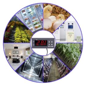 REGULATOR TEMPERATURY 220V 10A TERMOSTAT CYFROWY STC-1000