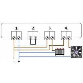 REGULATOR TEMPERATURY 220V 10A TERMOSTAT CYFROWY STC-1000