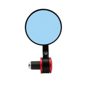 LUSTERKA MOTOCYKLOWE QUAD SKUTER ATV OKRĄGŁE 2 SZT.