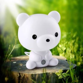 LAMPKA NOCNA DLA DZIECI MIŚ BIAŁA