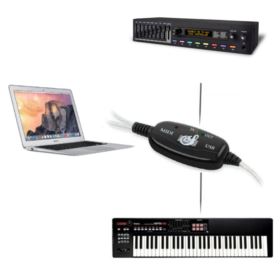 KONWERTER USB MIDI INTERFEJS IN/OUT 16 KANAŁ&Oacute;W