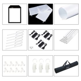 NAMIOT BEZCIENIOWY 200CM LED PULUZ