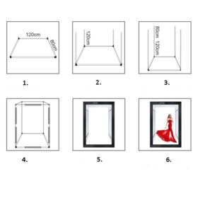 NAMIOT BEZCIENIOWY 200CM LED PULUZ