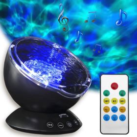 PROJEKTOR FAL LAMPKA LED RGB Z DŹWIĘKIEM