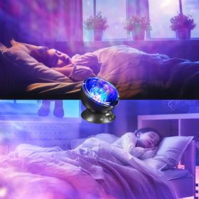 PROJEKTOR FAL LAMPKA LED RGB Z DŹWIĘKIEM