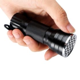 LATARKA UV DO BURSZTYN&Oacute;W ULTRAFIOLETOWA 21 DIOD LED