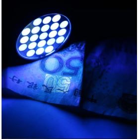 LATARKA UV DO BURSZTYN&Oacute;W ULTRAFIOLETOWA 21 DIOD LED