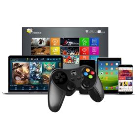 PAD BEZPRZEWODOWY IPEGA PG-9078 CZARNY Z UCHWYTEM NA TELEFON