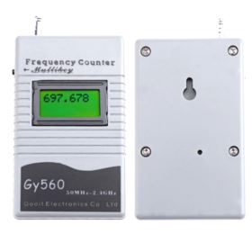 SKANER CZĘSTOTLIWOŚCI RADIOWYCH GOOIT GY560 NA BATERIĘ