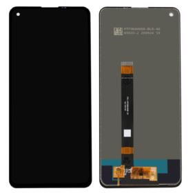 WYŚWIETLACZ Z DIGITIZEREM LG K51S LMK510EMW LMK510BMW LMK510HM CZARNY