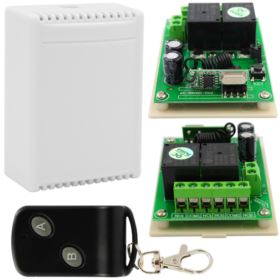 ZDALNE STEROWANIE RADIOWE Z PILOTEM RF 2 KANAŁY