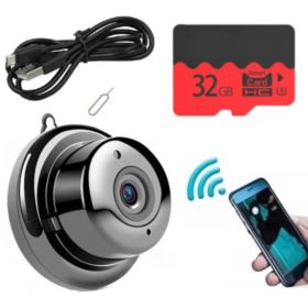 MINI KAMERA Z CZUJNIKIEM RUCHU I KARTĄ MICROSD 32GB