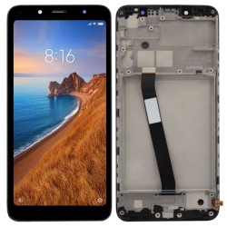 WYŚWIETLACZ Z DIGITIZEREM XIAOMI REDMI 7A CZARNY Z RAMKĄ