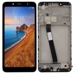 WYŚWIETLACZ Z DIGITIZEREM XIAOMI REDMI 7A CZARNY Z RAMKĄ