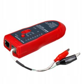 TESTER KABLI RJ-45 RJ-11 LOKALIZATOR PRZEWOD&Oacute;W Z ETUI