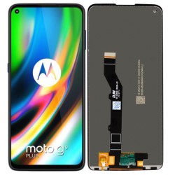 WYŚWIETLACZ Z DIGITIZEREM MOTOROLA MOTO G9 PLUS CZARNY FULL SET