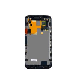 WYŚWIETLACZ Z DIGITIZEREM MOTOROLA MOTO C XT1750 Z RAMKĄ CZARNY FULL SET