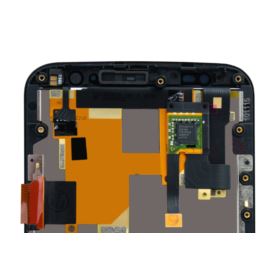 WYŚWIETLACZ Z DIGITIZEREM MOTOROLA MOTO C XT1750 Z RAMKĄ CZARNY FULL SET