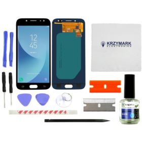 WYŚWIETLACZ I DIGITIZER SAMSUNG GALAXY J5 2017 SM-J530F SM-J530S Z ZESTAWEM NAPRAWCZYM CZARNY