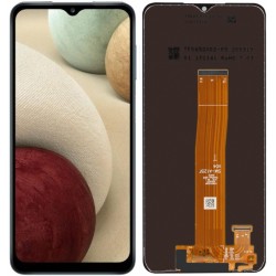 WYŚWIETLACZ Z DIGITIZEREM SAMSUNG GALAXY A12 SM-125 CZARNY FULL SET