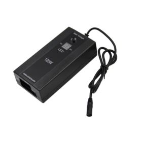 ZASILACZ UNIWERSALNY 120W DO LAPTOPA Z WTYCZKAMI I WYŚWIETLACZEM