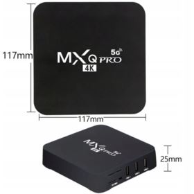 SMART TV BOX MXQ PRO S905X ANDROID 10.1 4K Z PILOTEM